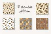 Cozy watercolor autumn, a Decorative Illustration by ViolettaKh (Thumbnail 3 of 5)