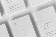 Clementine Business Card Template, a Business Card Template by The Denizen Co. (Thumbnail 4 of 4)