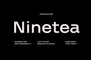 Ninetea Sans Serif Font, a Sans Serif Font by Yukita Creative (Thumbnail 1 of 9)