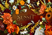 Sunset Floral Art Collection, an Object Graphic by Eclectic Anthology (Thumbnail 20 of 20)