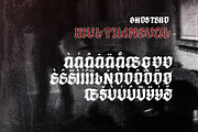 Ghostero - Horror Display, a Font by Pandeka Studio (Thumbnail 8 of 12)