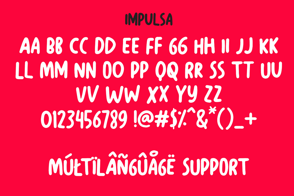 Impulsa - Handwritten Bold preview 6