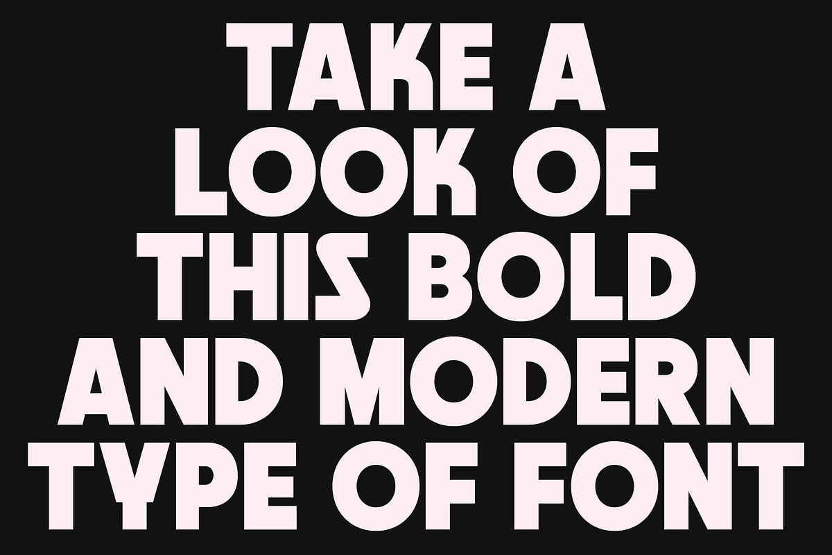 CS Quinta – Bold Font, a Sans Serif Font by Craft Supply Co. (Photo 2 of 8)