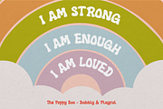 Poppy Boo | Bubbly And Playful Font, a Handwritten Font by Denustudios (Thumbnail 2 of 12)