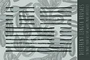 Hand Drawn Illustrator Brushes, a Brush Add-On by bum katrin (Thumbnail 2 of 3)