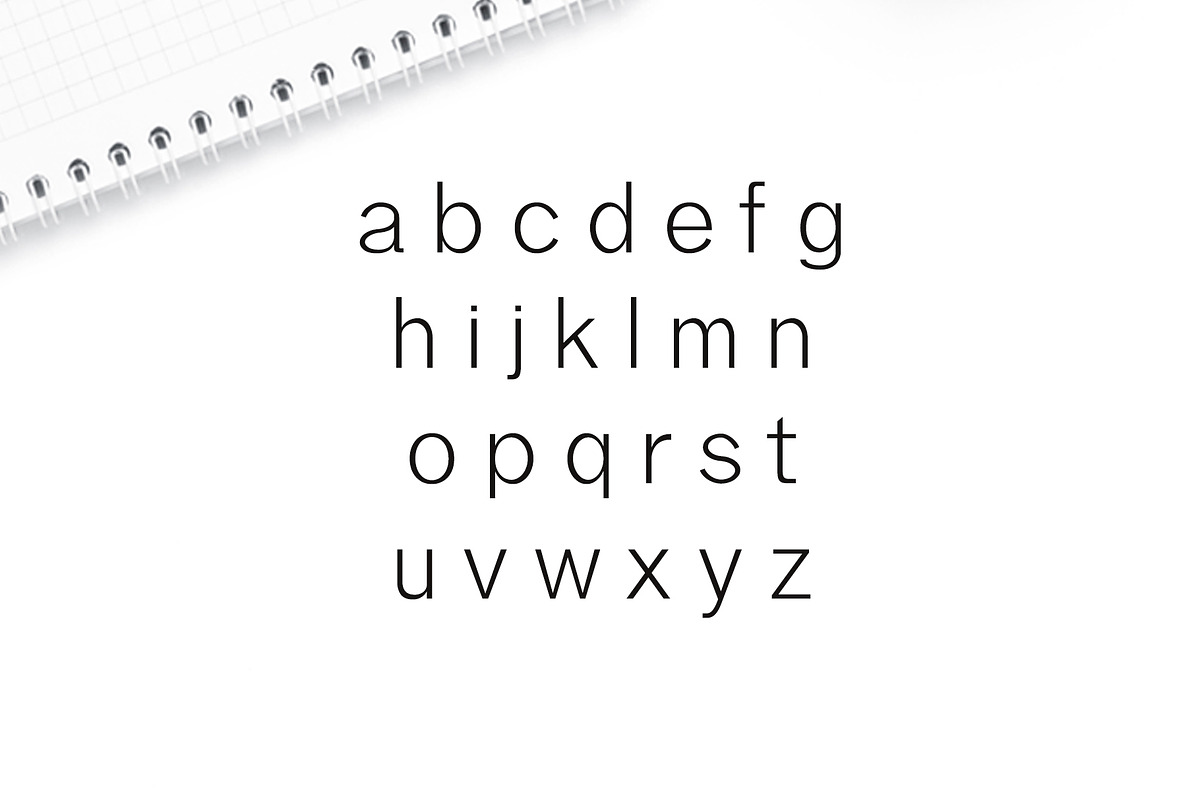 Edina Sans Serif Minimal Font Pack preview 3