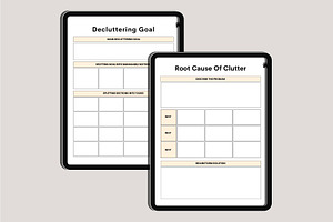 Digital Decluttering & Cleaning Plan