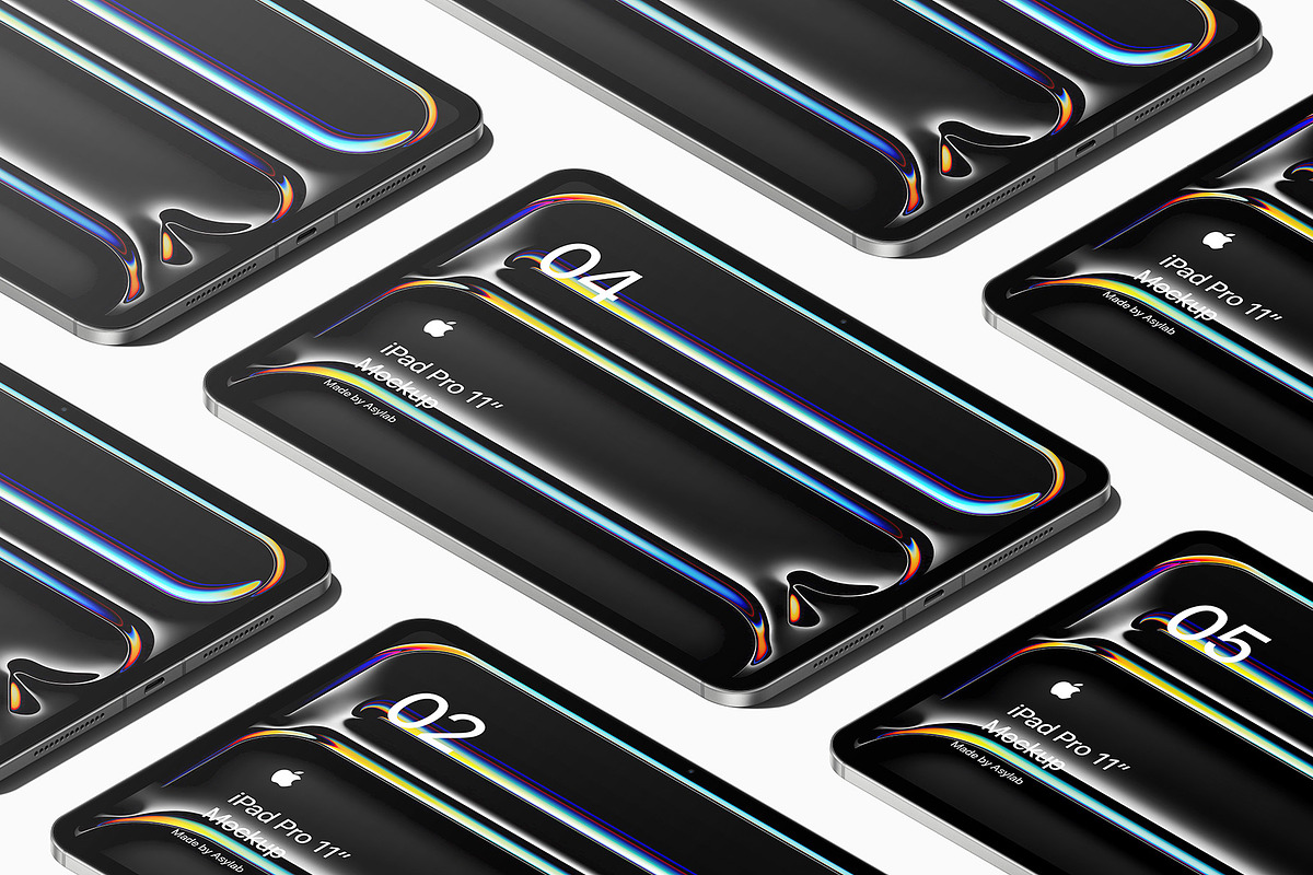 iPad Pro 11 - 21 Mockups Scenes, an iPad Mockup by Asylab (Photo 43 of 56)