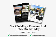Black Gold Real Estate Instagram Kit, a Social Media Template by Everyday Perfection (Thumbnail 11 of 11)