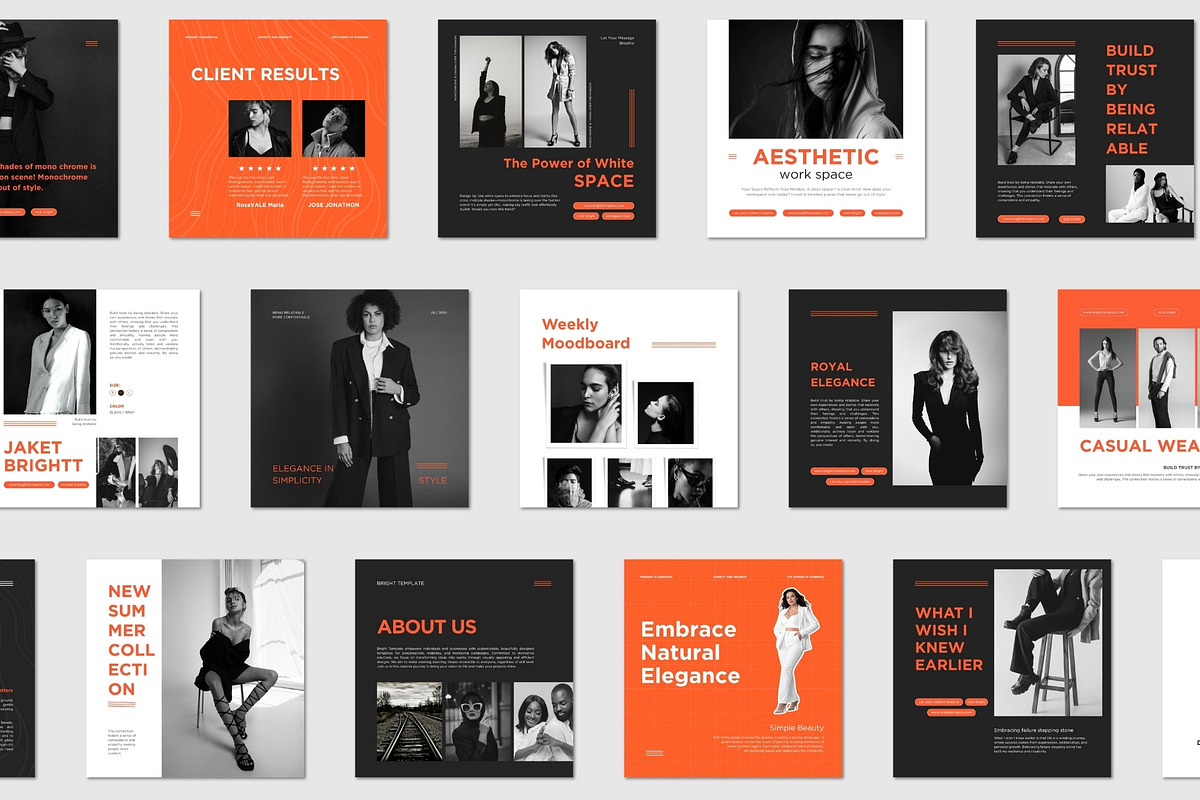 100 Animated Canva Instagram Kit, a Social Media Template by TheBrightGrap (Photo 19 of 25)