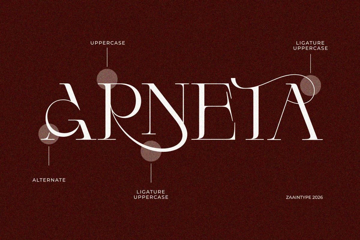 Arneta, a Serif Font by zaaintype (Photo 2 of 11)