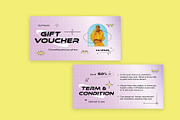 Gift Voucher Modern Y2K Style, a Card Template by Neermana (Thumbnail 2 of 4)
