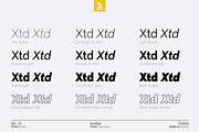 Exalted - Geometric sans serif, a Sans Serif Font by Zafara Studios (Thumbnail 3 of 12)