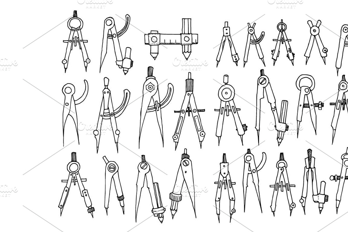 4657 Hand Drawn doodle elements, an Education Illustration by TKDoodle (Photo 65 of 77)