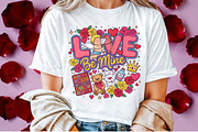 Love Be Mine Cupid,Valentine Png, an Illustration by Libby Wishes (Thumbnail 2 of 6)