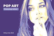 Pop Art Photoshop Action, an Action Add-On by PSD Action (Thumbnail 8 of 11)
