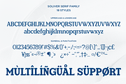 Soliver - Family Modern Slab Font, a Slab Serif Font by Say Studio (Thumbnail 10 of 10)