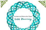 Irish Dancing Watercolor Graphics, an Illustration by LittleAcornGraphics (Thumbnail 7 of 9)