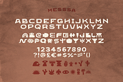 Messsa | Tex / Mex font & icons, a Sans Serif Font by Drawwwn (Thumbnail 2 of 10)