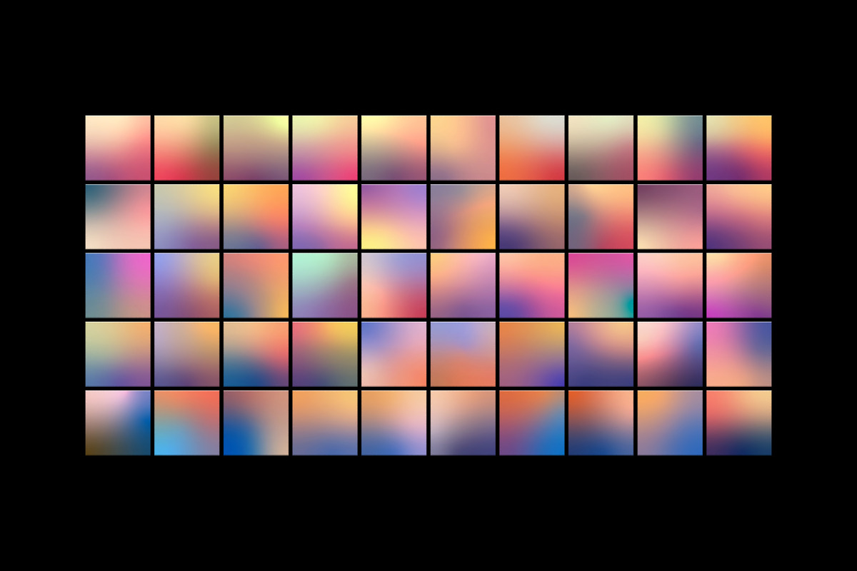 Retro – 100 Gradient Backgrounds, a Texture Graphic by MarkSupply (Photo 5 of 5)