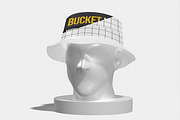 Bucket Hat Mockup, a Household Mockup by Unerispace (Thumbnail 2 of 2)