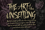 Veirwrath Borngrave - Haunted Beauty, a Handwritten Font by HypeWorksCo (Thumbnail 9 of 12)
