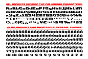 Deadline Extended ultrawide 3D font, a Font by Comicraft Fonts (Thumbnail 6 of 6)