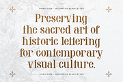 Piaro Glen | Serif Blackletter, a Blackletter Font by Denustudios (Thumbnail 2 of 11)