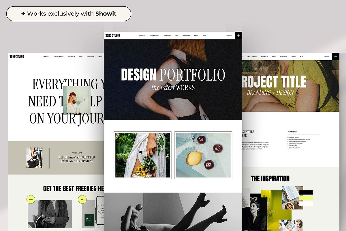 Showit Website Template for Designer, a Websites & App Template by Superhero Design Co. (Photo 7 of 7)