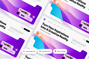 Creative Agency Hero Header, an UI Kit Template by Annora Studio (Thumbnail 3 of 4)