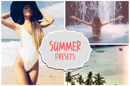 50 Summer Presets Collection Set
