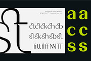 Velstra – Modern Sans Serif Font, a Sans Serif Font by Nollev (Thumbnail 3 of 12)