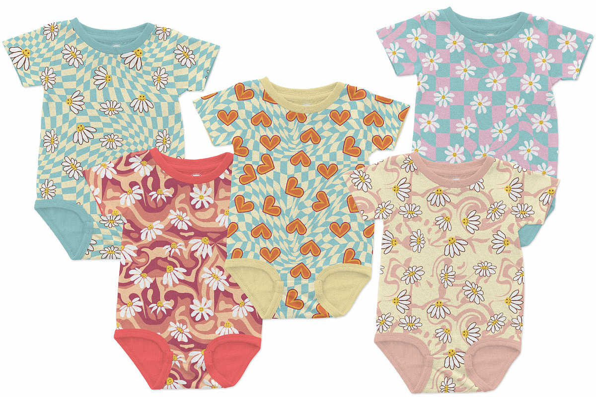 Chamomile Smile Pattern, a Pattern Graphic by Michiru13 (Photo 8 of 22)