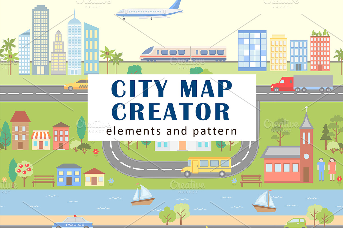City Map Creator, an Object Illustration by Artspace (Photo 1 of 3)