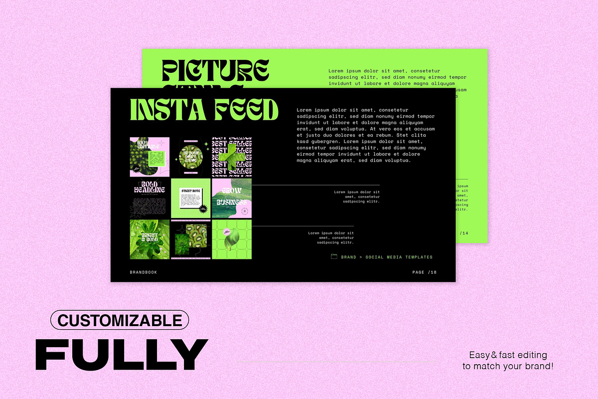 Brandbook Guidelines CANVA Bold, a Branding & Logo Template by Vermeulen Design Studio (Photo 2 of 5)