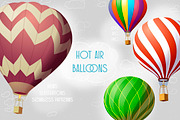 Hot air balloons, a Templates & Theme by Indie Khisa (Thumbnail 1 of 4)