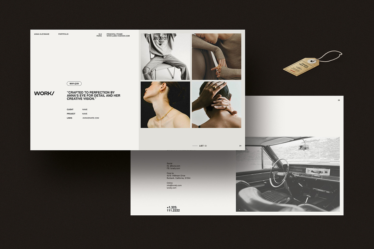 Brand Portfolio Template, a Presentation Template by Studio Elevate (Photo 6 of 12)