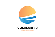 Ocean Sunrise Logo, a Branding & Logo Template by MLJ studios (Thumbnail 1 of 3)