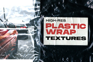4K Plastic Wrap Textures