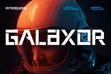 Galaxor Futuristic Techno Font