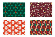 Dog Christmas patterns card elements, a Pattern Graphic by RevolutionizZed (Thumbnail 14 of 14)