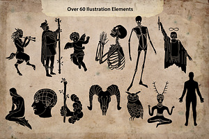 Occult Origins Illustrations