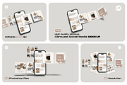 Carousel Social Media Mockup, an iPhone Mockup by My Code Std (Thumbnail 1 of 6)