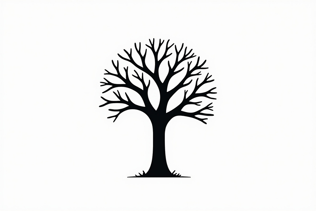 Nature Tree Silhouette Set, an Illustration by Creativeshirt (Photo 9 of 9)