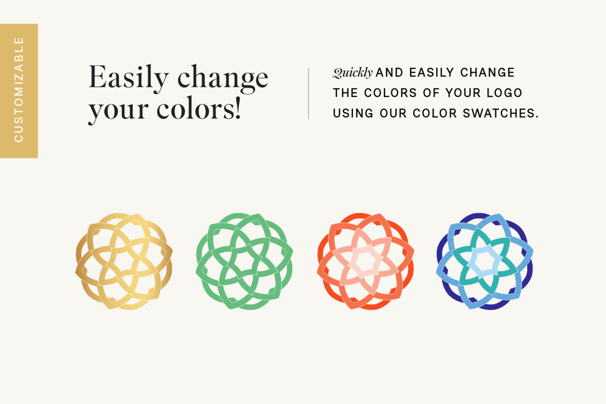 Gold Mandala Logo Template, a Branding & Logo Template by GudBrand Studio (Photo 5 of 7)