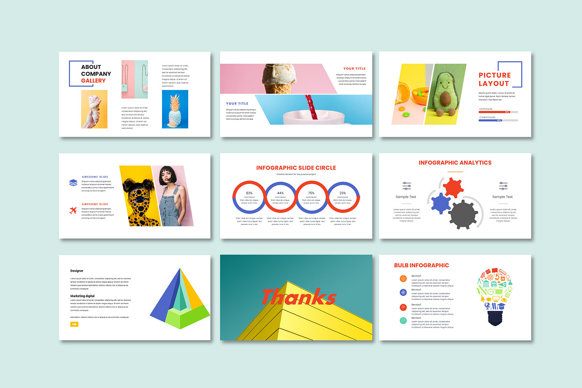 Max Creative Powerpoint Template, a Presentation Template by Fortyone (Photo 4 of 6)