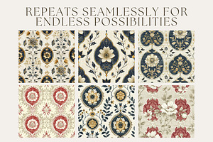 10 Matilda's Timeless Floral Pattern