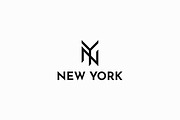NY Letter Logo New York Apparel, a Branding & Logo Template by Signatoro (Thumbnail 1 of 2)