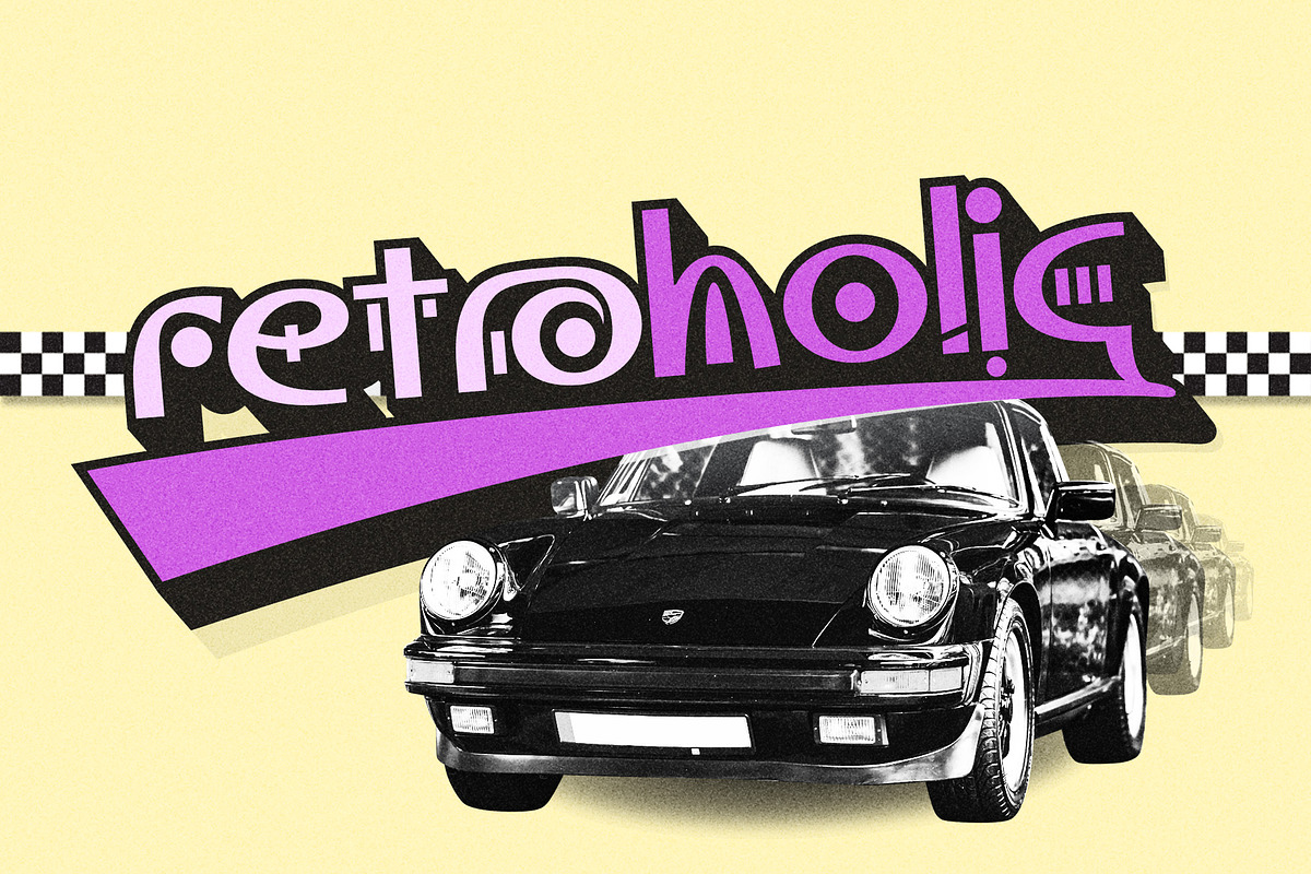 Mershella - Modern Retro Font, a Script Font by HIRO.std (Photo 2 of 10)