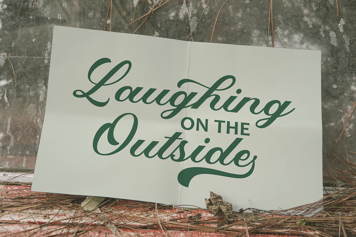 Slightly Hangover Script Typeface, a Script Font by Arendxstudio (Photo 3 of 10)